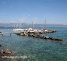 Yvoire port, Lake Geneva