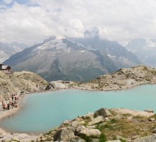 Le Lac Blanc, la vallée de Chamonix