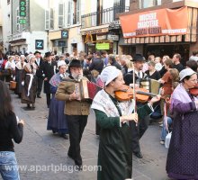 Le défilé dans les rues d'Annecy, Retour des Alpages